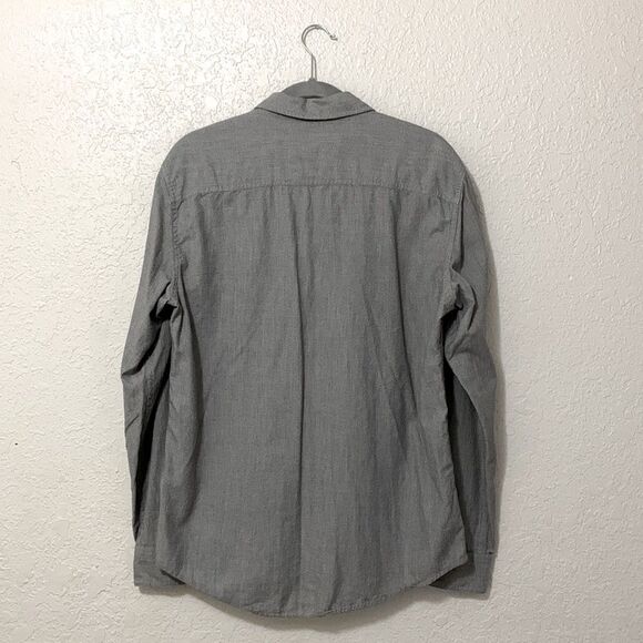 Rock & Republic gray button up mens size: medium - Picture 2 of 16
